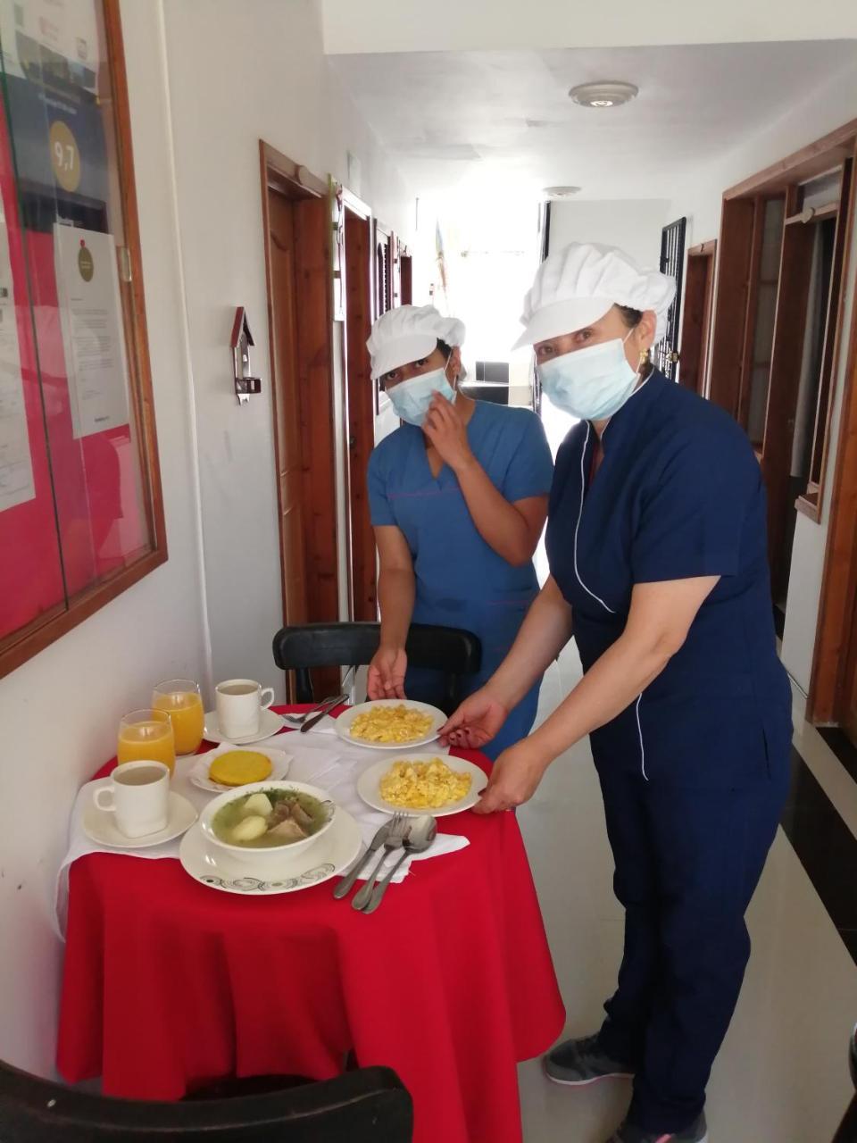 Hospedaje El Mirador Iza Kültér fotó